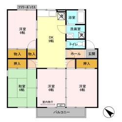 ネートアベニールB(高崎市八千代町)の物件間取画像